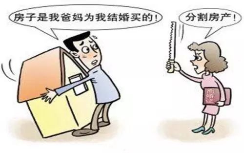 离婚房产继承怎么分割啊