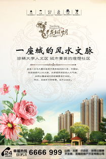 分割房产海报怎么写好看