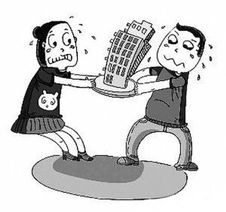 按揭房产离婚能怎么分割