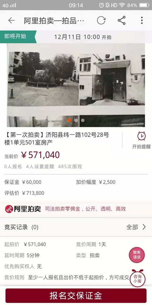 怎么在网上拍卖房产