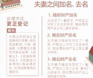 怎么房产证去名字 怎么房产证去名字