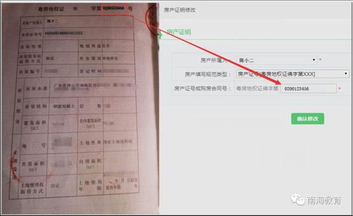 学校报名房产份额怎么填