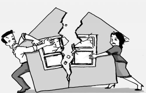 夫妻房产丧偶后怎么分割