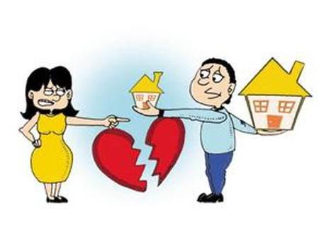 夫妻离婚放弃房产怎么写