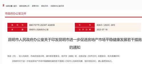 昆明房产新政怎么样