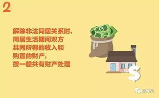 同居关系的房产怎么分配