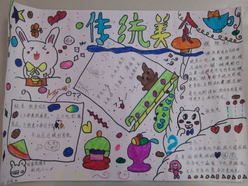 湖北美食手抄报简易指南